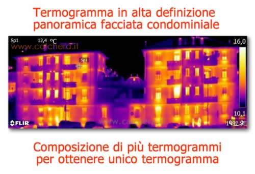 Perizia termografica difetti cappotto termico e muffa superbonus Milano - Studio Calchera