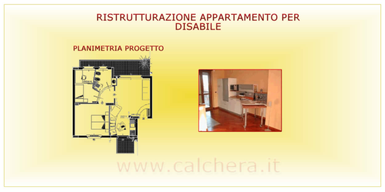 Progetto bagno accessibile disabili con doccia filo pavimento