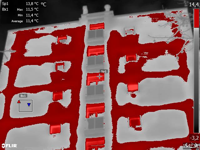 Termogramma Bx1 omogeneità